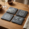 Expedition 33 slate coasters.